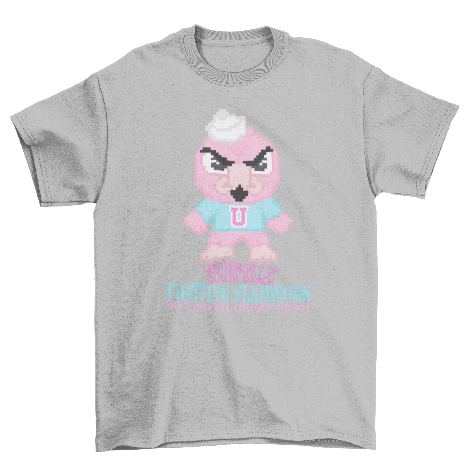 USB Fighting Flamingos T-Shirt