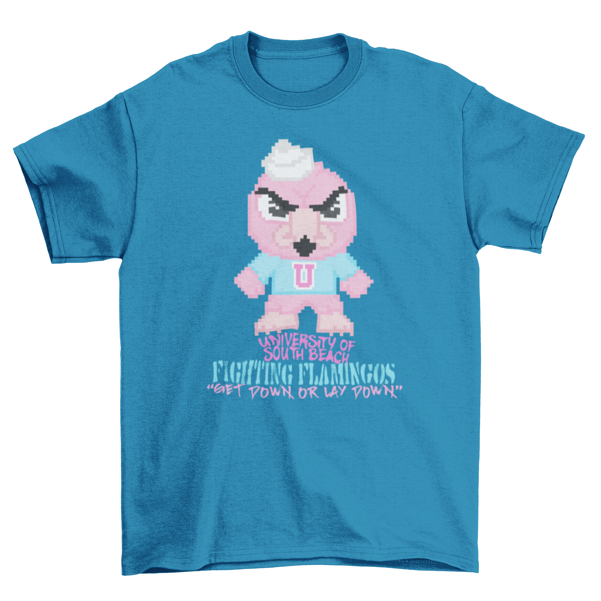 USB Fighting Flamingos T-Shirt
