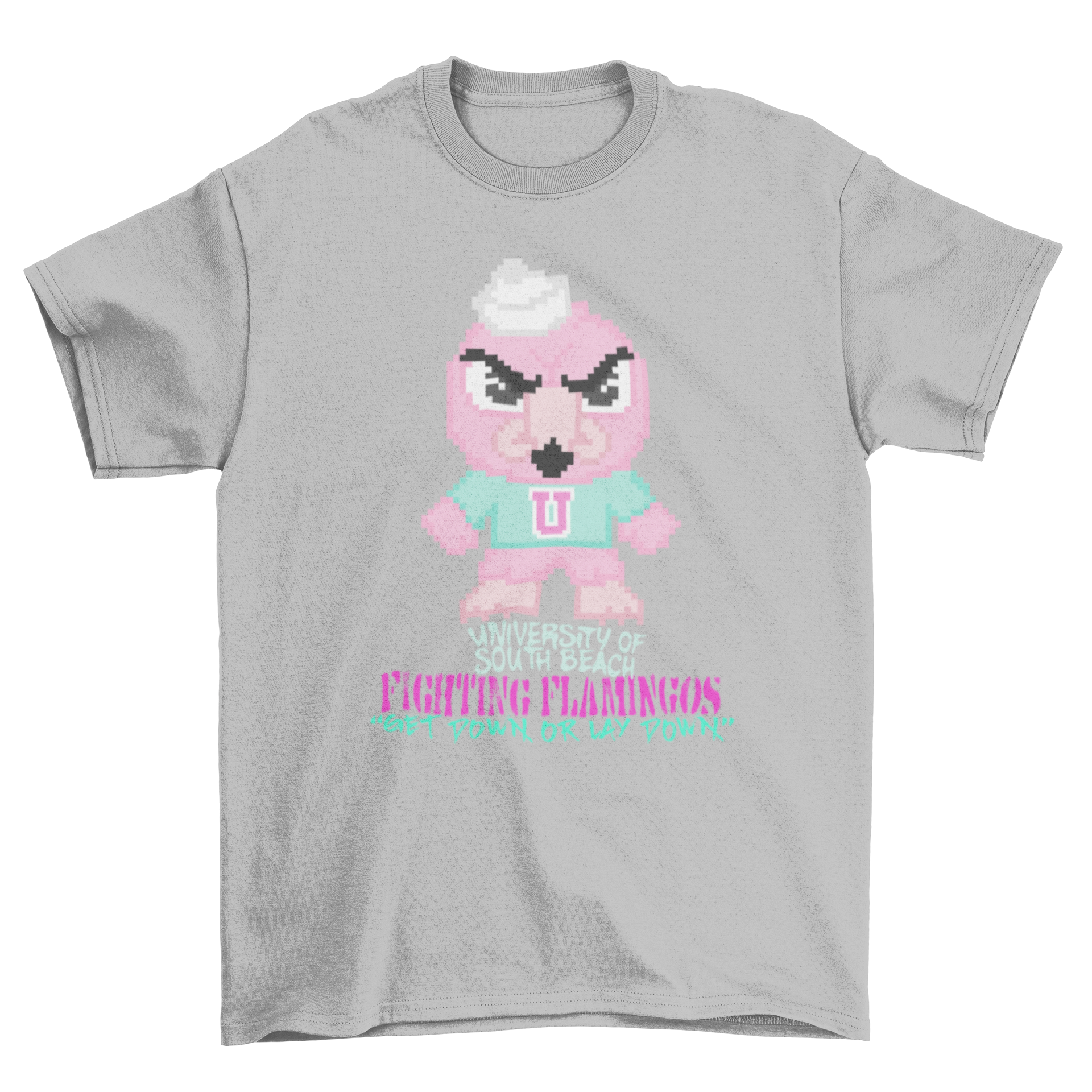 USB Fighting Flamingos T-Shirt
