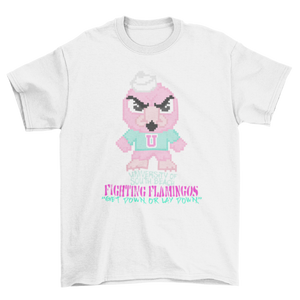 USB Fighting Flamingos T-Shirt