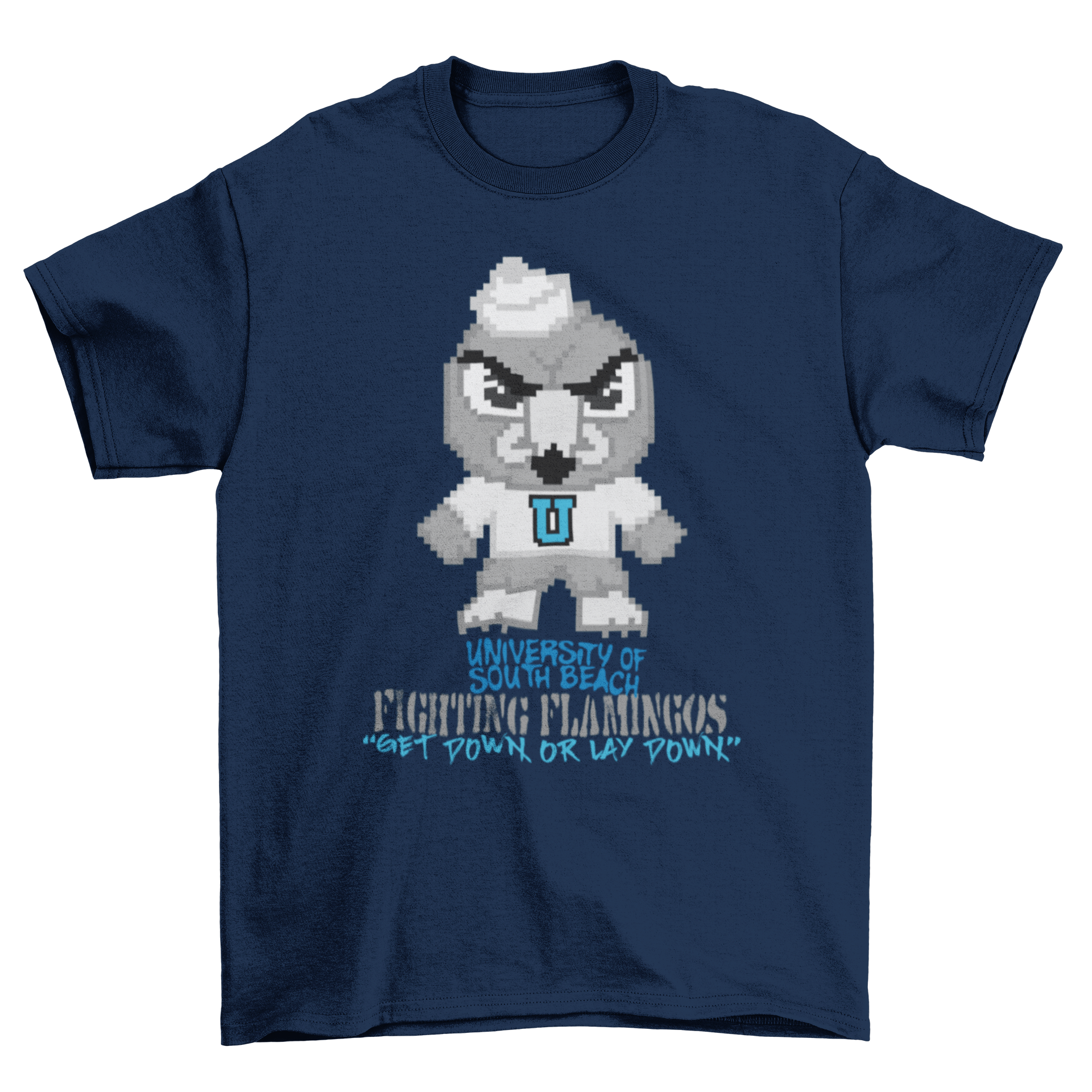 USB Fighting Flamingos T-Shirt