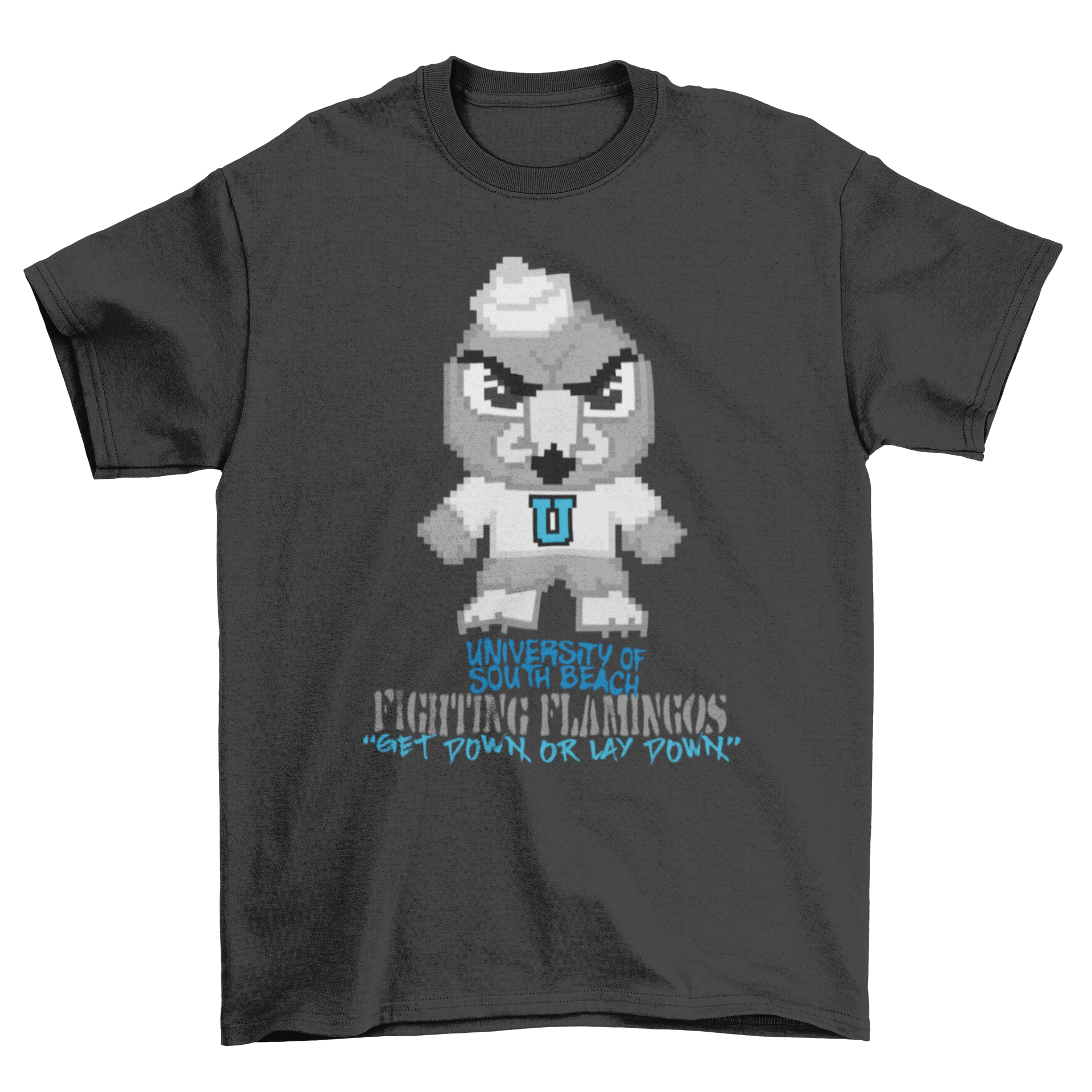USB Fighting Flamingos T-Shirt