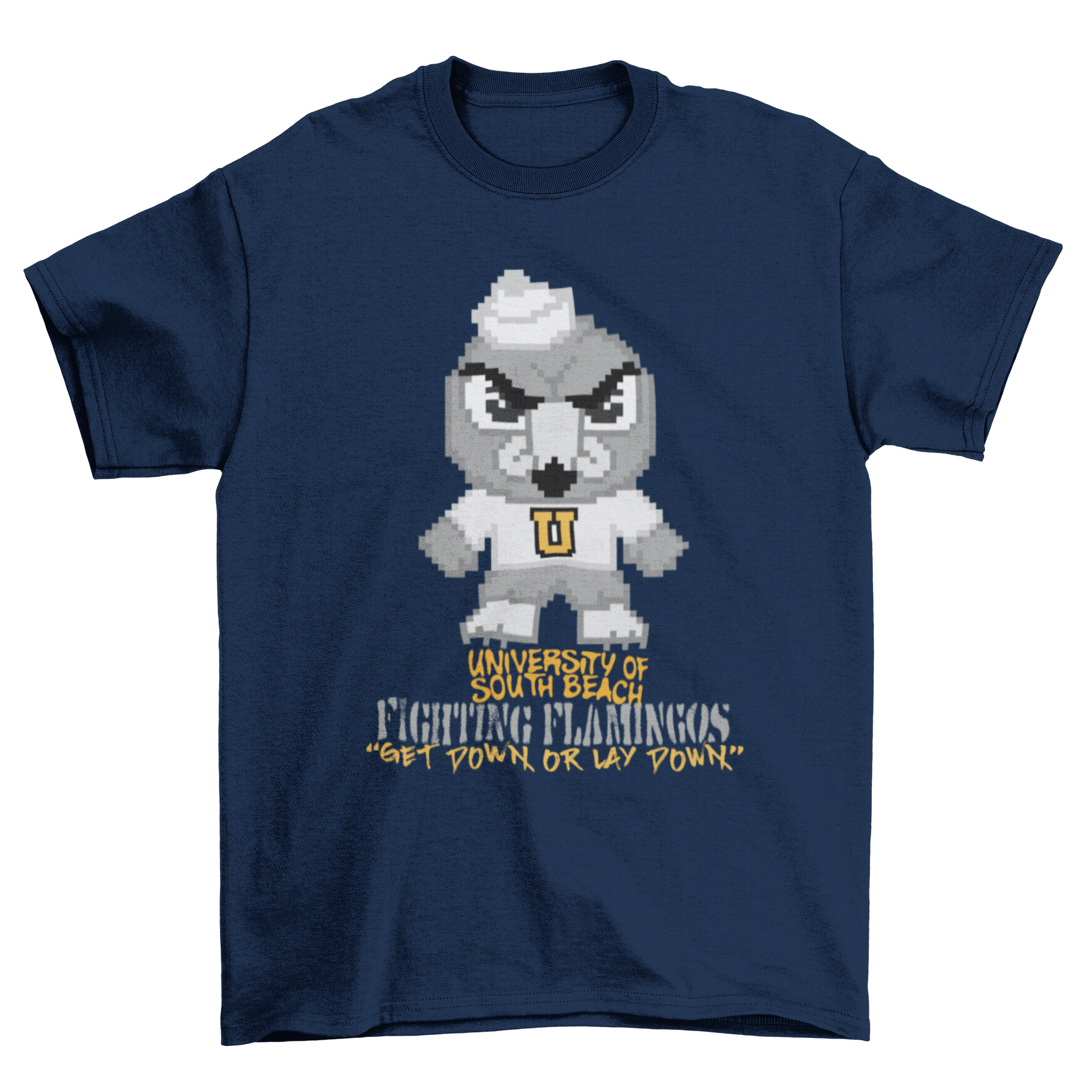 USB Fighting Flamingos T-Shirt