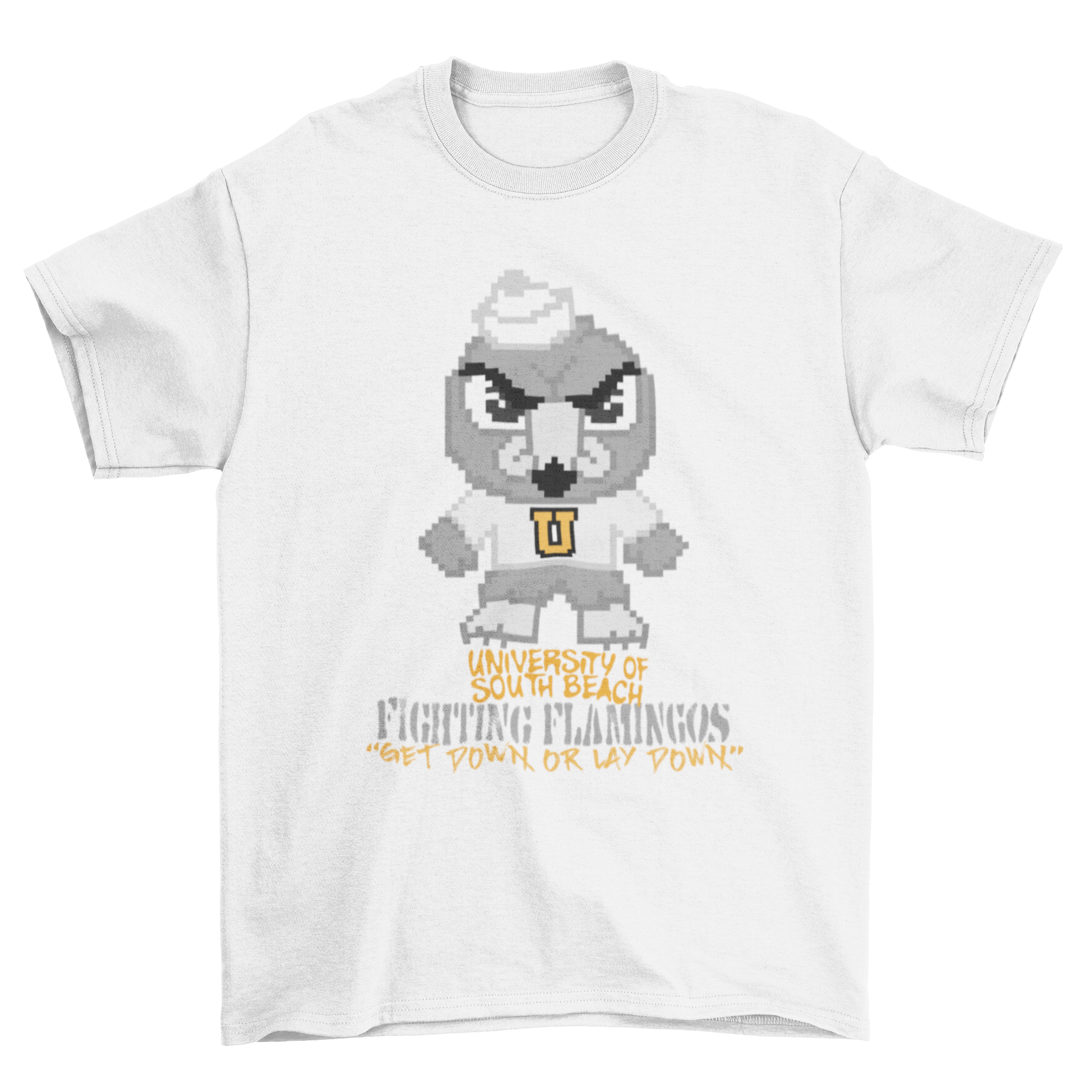 USB Fighting Flamingos T-Shirt