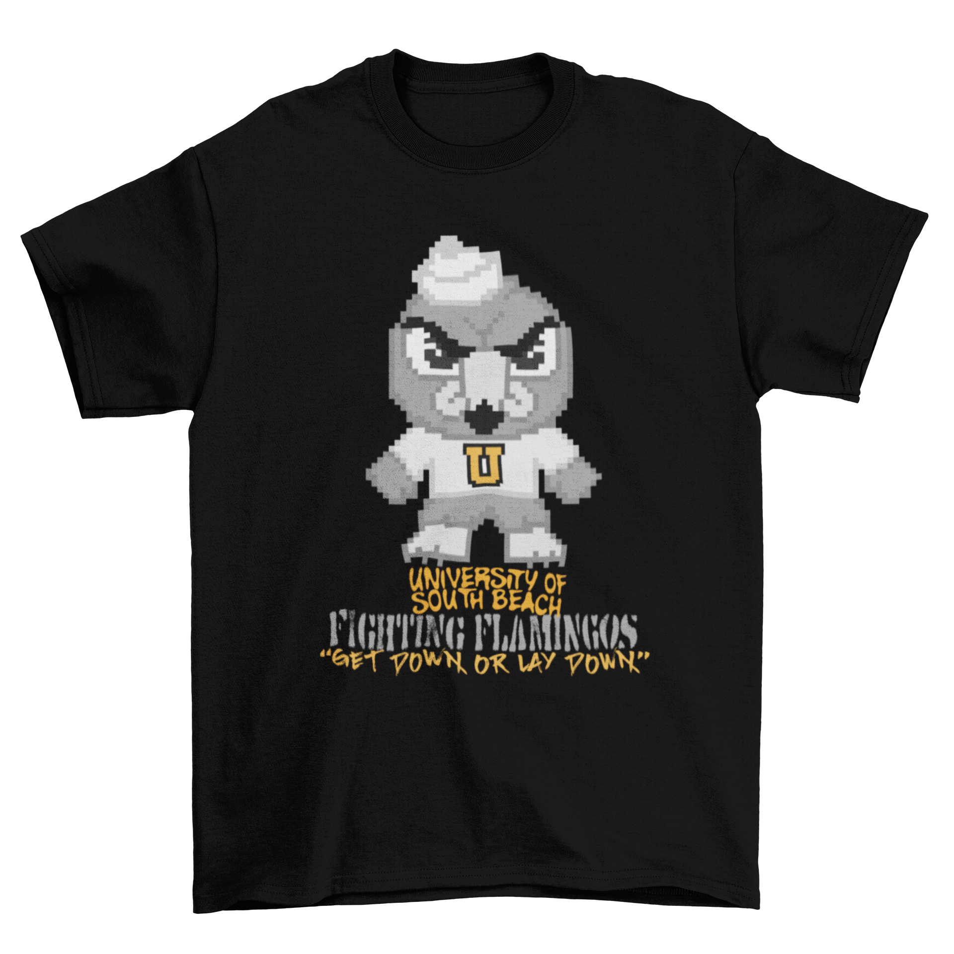 USB Fighting Flamingos T-Shirt
