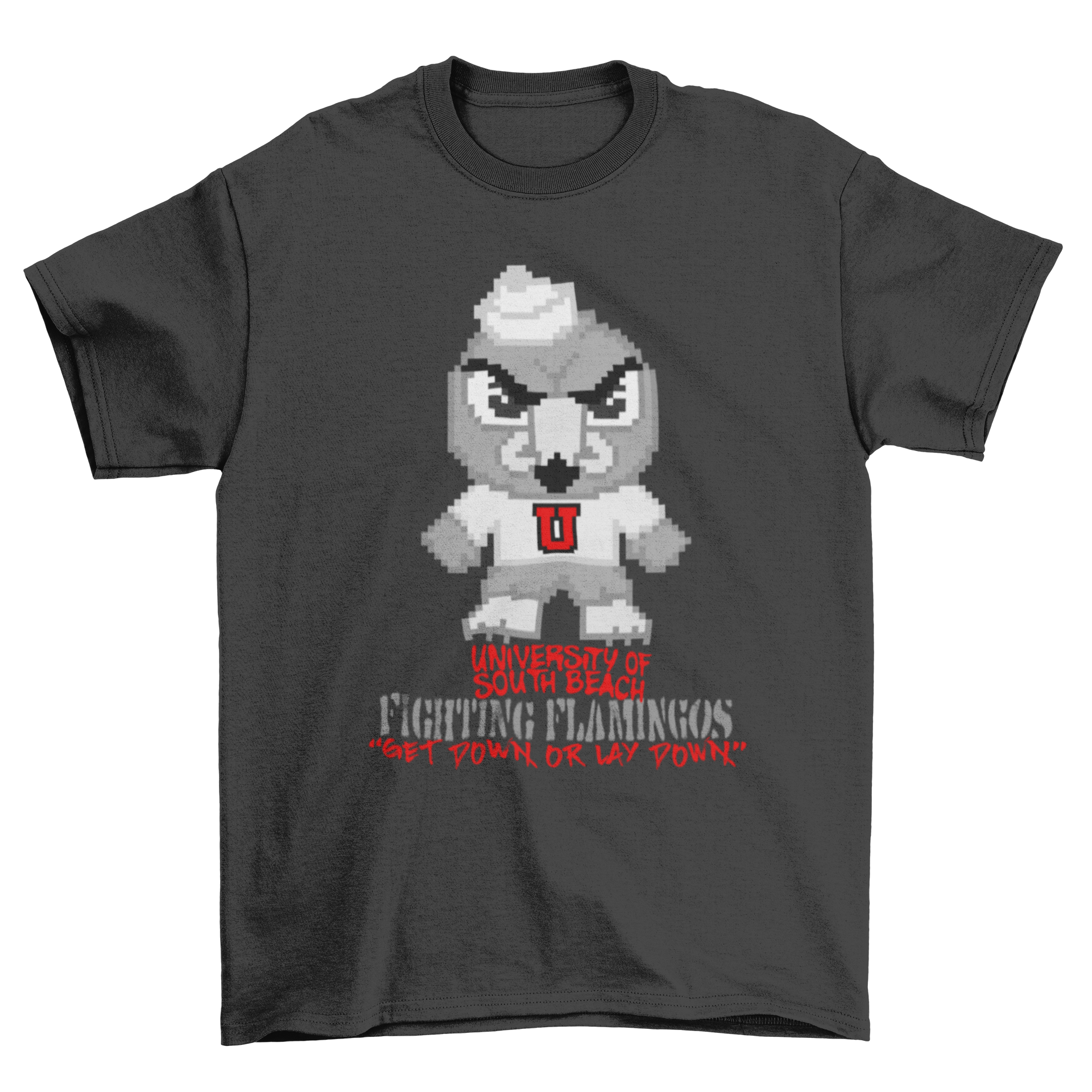 USB Fighting Flamingos T-Shirt