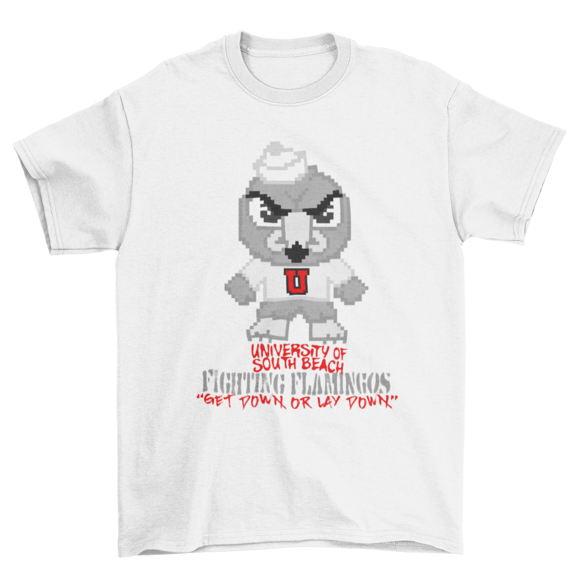 USB Fighting Flamingos T-Shirt