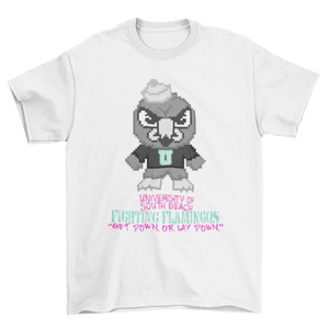 USB Fighting Flamingos T-Shirt