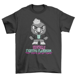 USB Fighting Flamingos T-Shirt