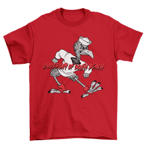 USB Fighting Flamingos Vintage Mascot T-Shirt