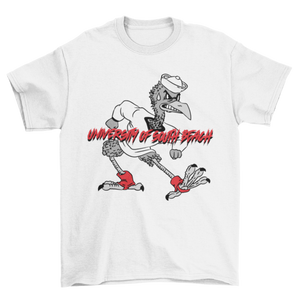 USB Fighting Flamingos Vintage Mascot T-Shirt