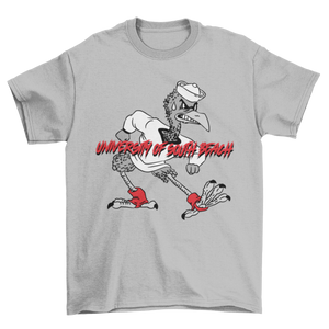 USB Fighting Flamingos Vintage Mascot T-Shirt