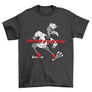 USB Fighting Flamingos Vintage Mascot T-Shirt