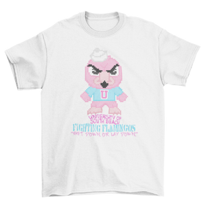 USB Fighting Flamingos T-Shirt