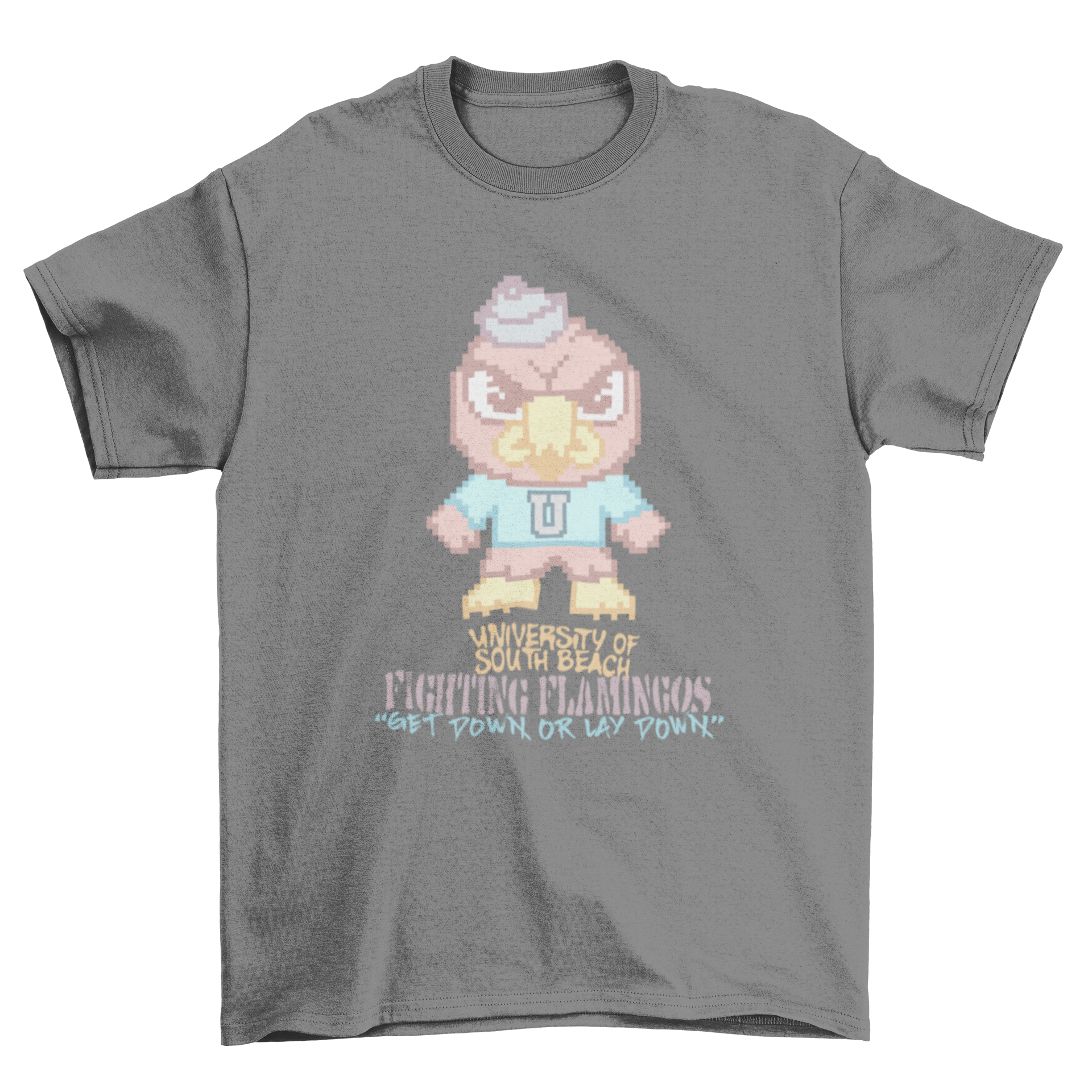 USB Fighting Flamingos T-Shirt