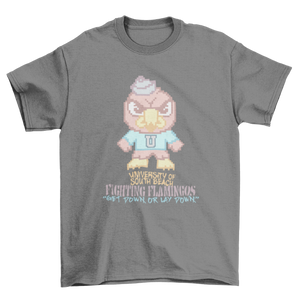USB Fighting Flamingos T-Shirt