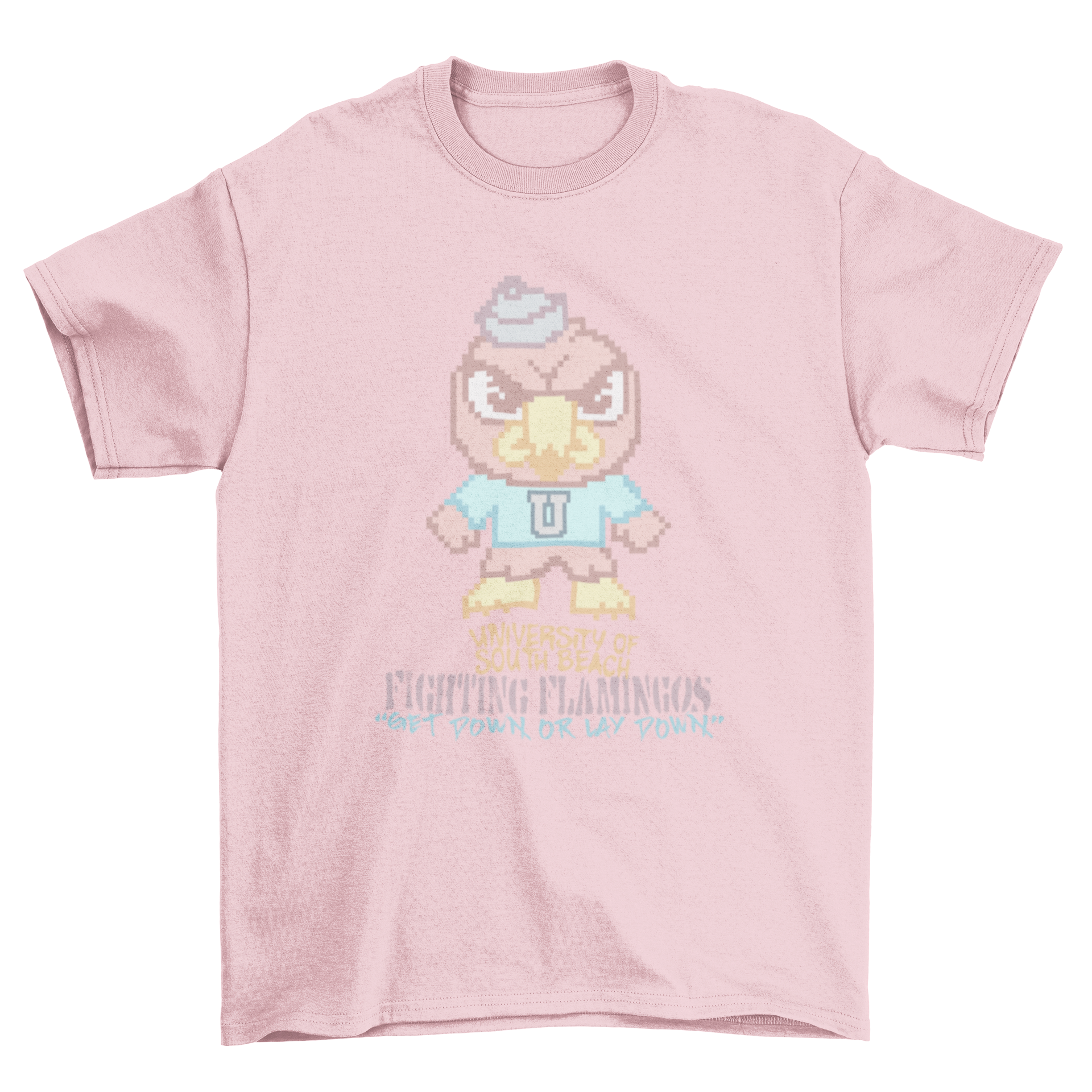 USB Fighting Flamingos T-Shirt
